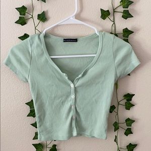 brandy melville button you top